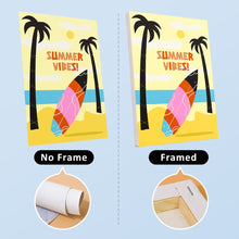 Charger l&#39;image dans la galerie, Peinture par numéros – Coffret de 6 toiles | Affiches de Plage Estivale