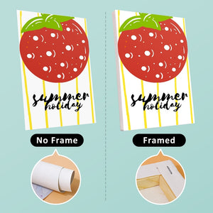 Peinture par numéros – Coffret de 6 toiles | Illustrations de Fruits d’Été