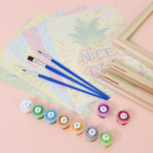 Charger l&#39;image dans la galerie, Peinture par numéros – Coffret de 6 toiles | Été Vibes Positives