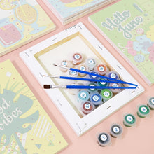 Charger l&#39;image dans la galerie, Peinture par numéros – Coffret de 6 toiles | Été Vibes Positives