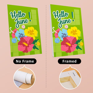Peinture par numéros – Coffret de 6 toiles | Été Vibes Positives