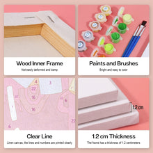 Charger l&#39;image dans la galerie, Peinture par numéros – Coffret de 6 toiles | Boissons Fruitées