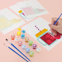 Charger l&#39;image dans la galerie, Peinture par numéros – Coffret de 6 toiles | Jus de Fruits en Bocal
