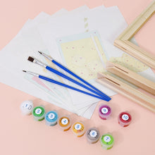 Charger l&#39;image dans la galerie, Peinture par numéros – Coffret de 6 toiles | Jus de Fruits en Bocal