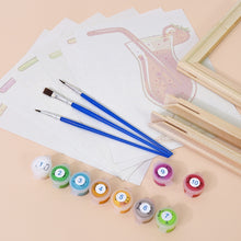 Charger l&#39;image dans la galerie, Peinture par numéros – Coffret de 6 toiles | Cocktails Fruités