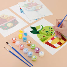 Charger l&#39;image dans la galerie, Peinture par numéros – Coffret de 6 toiles | Coupes Glacées