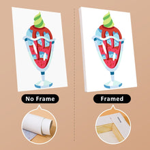 Charger l&#39;image dans la galerie, Peinture par numéros – Coffret de 6 toiles | Coupes Glacées