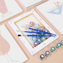 Charger l&#39;image dans la galerie, Peinture par numéros – Coffret de 6 toiles | Cocktails Colorés