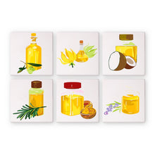 Charger l&#39;image dans la galerie, Peinture par numéros – Coffret de 6 toiles | Huiles Naturelles Figured&#39;Art