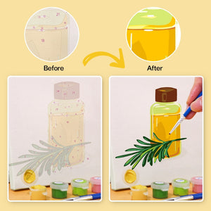 Peinture par numéros – Coffret de 6 toiles | Huiles Naturelles
