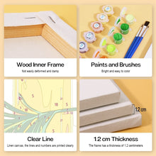 Charger l&#39;image dans la galerie, Peinture par numéros – Coffret de 6 toiles | Huiles Naturelles