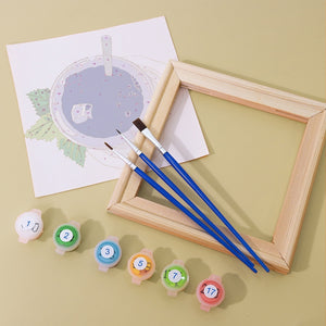 Peinture par numéros – Coffret de 6 toiles | Boissons Fraîches Colorées