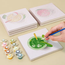 Charger l&#39;image dans la galerie, Peinture par numéros – Coffret de 6 toiles | Boissons Fraîches Colorées