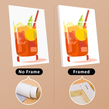 Charger l&#39;image dans la galerie, Peinture par numéros – Coffret de 6 toiles | Cocktails Tropicaux