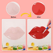 Charger l&#39;image dans la galerie, Peinture par numéros – Coffret de 6 toiles | Lèvres Rouges