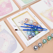 Charger l&#39;image dans la galerie, Peinture par numéros – Coffret de 6 toiles | Boissons Tropicales Colorées