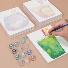 Charger l&#39;image dans la galerie, Peinture par numéros – Coffret de 6 toiles | Boissons Tropicales Colorées
