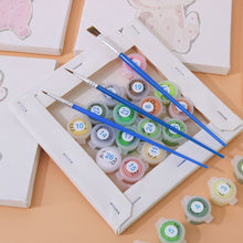 Charger l&#39;image dans la galerie, Peinture par numéros – Coffret de 6 toiles | Animaux Mignons