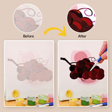 Charger l&#39;image dans la galerie, Peinture par numéros – Coffret de 6 toiles | Fruits et Légumes