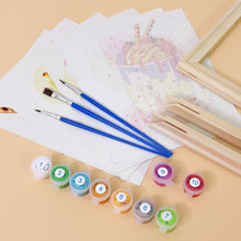 Charger l&#39;image dans la galerie, Peinture par numéros – Coffret de 6 toiles | Milkshakes
