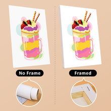 Charger l&#39;image dans la galerie, Peinture par numéros – Coffret de 6 toiles | Milkshakes