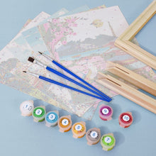 Charger l&#39;image dans la galerie, Peinture par numéros – Coffret de 6 toiles | Scènes Méditerranéennes