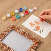 Charger l'image dans la galerie, Mini Peinture par numéros avec cadre - Marché aux fleurs - Stockholm