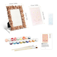 Charger l'image dans la galerie, Mini Peinture par numéros avec cadre - Marché aux fleurs - Londres