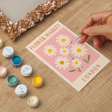 Charger l'image dans la galerie, Mini Peinture par numéros avec cadre - Marché aux fleurs - Londres