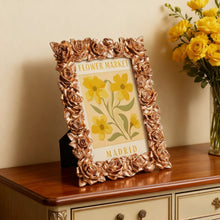 Charger l'image dans la galerie, Mini Peinture par numéros avec cadre - Marché aux fleurs - Madrid