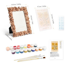 Charger l'image dans la galerie, Mini Peinture par numéros avec cadre - Marché aux fleurs - Madrid