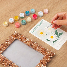 Charger l'image dans la galerie, Mini Peinture par numéros avec cadre - Marché aux fleurs - Lisbonne