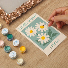 Charger l'image dans la galerie, Mini Peinture par numéros avec cadre - Marché aux fleurs - Lisbonne