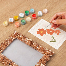 Charger l'image dans la galerie, Mini Peinture par numéros avec cadre - Marché aux fleurs - Honolulu