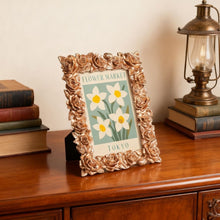 Charger l'image dans la galerie, Mini Peinture par numéros avec cadre - Marché aux fleurs - Tokyo