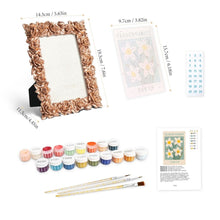 Charger l'image dans la galerie, Mini Peinture par numéros avec cadre - Marché aux fleurs - Tokyo