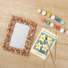 Charger l'image dans la galerie, Mini Peinture par numéros avec cadre - Marché aux fleurs - Tokyo