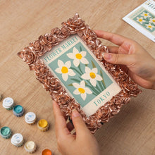 Charger l'image dans la galerie, Mini Peinture par numéros avec cadre - Marché aux fleurs - Tokyo