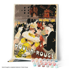 Charger l'image dans la galerie, Affiche Moulin Rouge -  Dame jaune