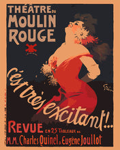 Charger l'image dans la galerie, Peinture par numéros Figured'Art Affiche Moulin Rouge - C’est très excitant
