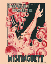 Charger l'image dans la galerie, Peinture par numéros Figured'Art Affiche Moulin Rouge - Mistinguett