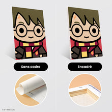 Charger l'image dans la galerie, Mini Peinture par numéros 15x20cm (6 pièces) - Visages Chibi de Harry Potter