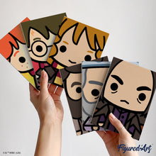 Charger l'image dans la galerie, Mini Peinture par numéros 15x20cm (6 pièces) - Visages Chibi de Harry Potter