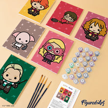Charger l'image dans la galerie, Mini Peinture par numéros 15x20cm (6 pièces) - Collection Chibi de Harry Potter