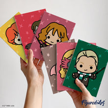 Charger l'image dans la galerie, Mini Peinture par numéros 15x20cm (6 pièces) - Collection Chibi de Harry Potter