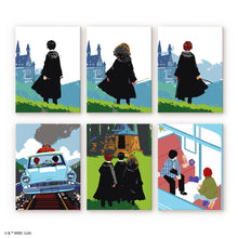 Charger l'image dans la galerie, Mini Peinture par numéros 15x20cm (6 pièces) - Harry Potter en route vers Poudlard Figured'Art