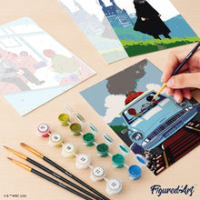 Charger l'image dans la galerie, Mini Peinture par numéros 15x20cm (6 pièces) - Harry Potter en route vers Poudlard