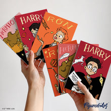 Charger l'image dans la galerie, Mini Peinture par numéros 15x20cm (6 pièces) - Harry Potter - Académie de Magie