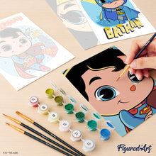 Charger l'image dans la galerie, Mini Série Peinture par Numéros 15x20cm (6 pièces) - Justice League - Plus tendre que jamais