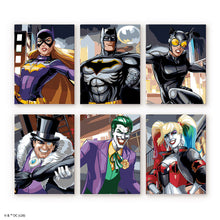 Charger l'image dans la galerie, Mini Série Peinture par Numéros 15x20cm (6 pièces) - Batman - Héros et Vilains Figured'Art